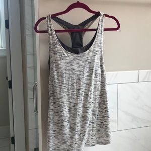 Lululemon workout tank with attached sports bra